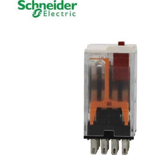 Original export Indonesian production of small plug-in intermediate relay RXM4AB1BD DC24V 6A 4C/O manual separation detection