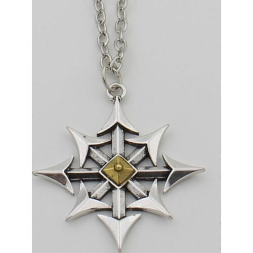 Chaos Star Necklace Nautical Pirate Punk Pendant Stripper Gothic Rockability Nordic Celtic Slavic Jewelry
