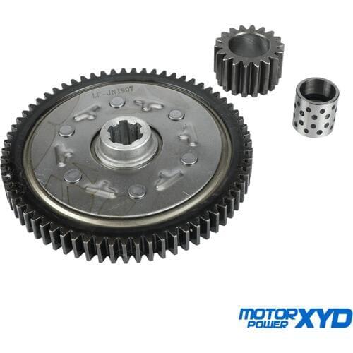 Motorcycle 67T 18T Clutch Primary Gear Assy For Lifan 125cc Manual Clutch 125 Horizontal Kick Starter Engines Dirt Pit Bike Part