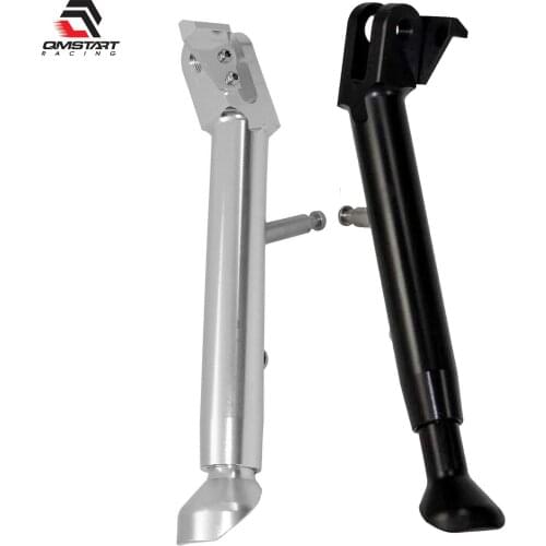 QMSTART Racing Motorcycle Adjustable Kickstand Bar Side Stand Support For SUZUKI GSX-R GSXR 1000 GSXR1000 GSX-R1000 K7 2007 2008