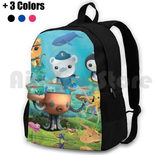Octonauts Crew Outdoor Hiking Backpack Riding Climbing Sports Bag Kids Children Teen Adults Christmas Birthday Octonauts Cbbc