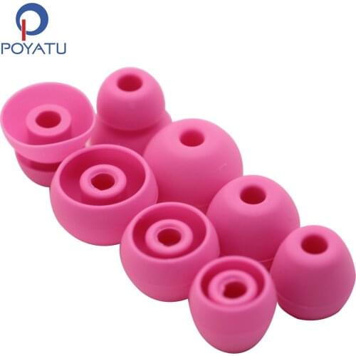 POYATU Silicone Ear Tips For UrBeats Earphone Ear Tips For UrBeats 2.0 Memory Foam Ear Tips For Tour2 Tour 2.5 Headphone Tips