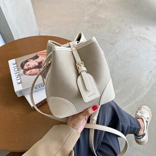 Luxury Brand Designer Bucket Bag Women Handbags Female Leather Messenger Bags Sac Vintage Crossbody Bags for Women Shoulder Bag