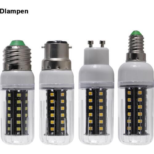 Ampoule E27 B22 e14 GU10 led bulb light Ac Dc 12v 24v 36v 48v 60v 8W candle spotlight energy saving lamp 110v 220v home lights
