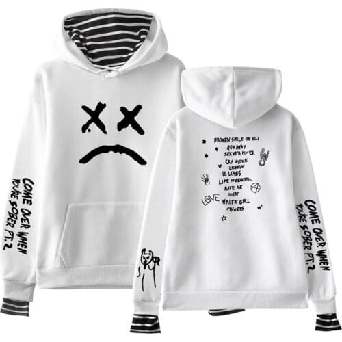 New Lil Peep Hoodie Hellboy Lil.peep Women streetwear Hoodies Pullover Female Sudaderas Print Cry Baby Hoddies girls Sweatshirt