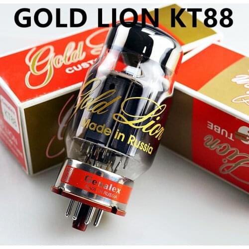 GOLD LION KT88 Vacuum Tube Replace KT77 KT66 el34 Factory Test And Match