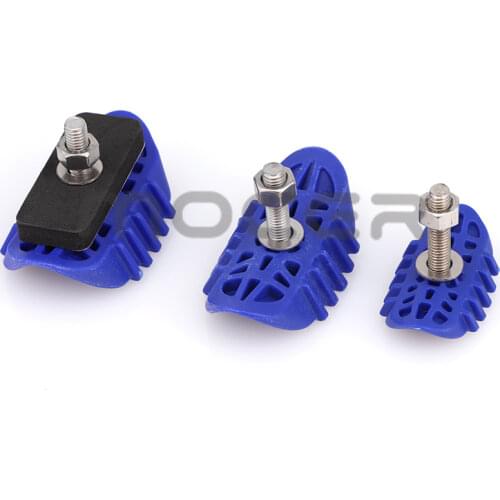 Free shipping Blue Plastic 1.60'' 1.85'' 2.15'' Rim Wheel Tire Lock Tyre for Motorcycle Motocross Enduro Dirt Pit Bike