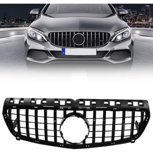 W176 GT R grille grill for Benz A Class A45 A180 A200 A250 grills without emblem For pre-facelift model 09/2015