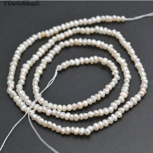 2mm~3mm White Fresh Water Pearl Beads for DIY Jewelry 10 strands per Lot Free Shipping