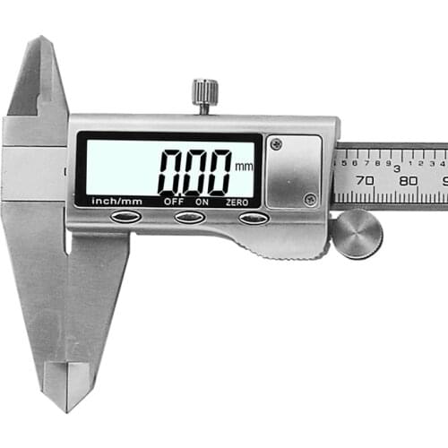 8inch stainless steel vernier caliper LCD digital display caliper all metal 0-200mm electronic caliper micrometer measuring tool