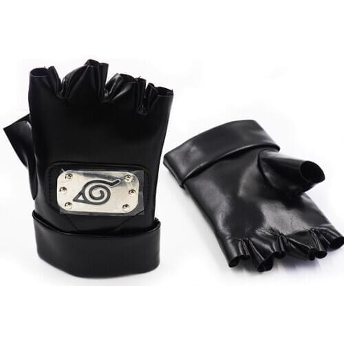 Naruto Hatake Kakashi Cosplay Costumes Accessories Kakashi Mittens Anime Dress apparel Around Props Gloves