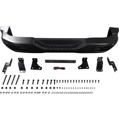 J317-2 For Apollo Style Rear Bumper Steel Material for Jeep JK 2007-2017 LANTSUN