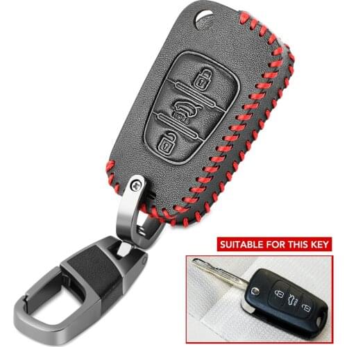 Car Remote Control Key Chain Case Cover For Hyundai I30 IX35 Accent I20 Sonata For Kia K2 K5 Sportage L811 Sorento key case