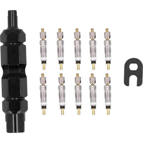 Control valve exhaust exhaust control Bike Valve Core Remover Tool Kit Repair Set French Brass for Mountain Bicycle