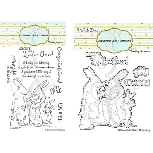 Panalisacraft cute animal Metal Cutting Dies And Stamps cut die scrapbooking Album Paper Card Craft Embossing