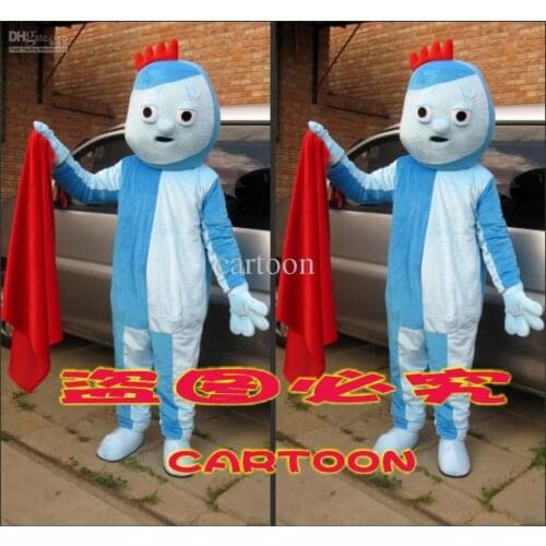 Cute Hot sale Cartoon Character Adult Hot Iggle Piggle Dress cosplay Halloween Party Costume
