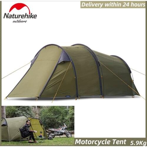 Naturehike Cloud Travel Tent 2 Person Camping Tent Motor Self-driving Tourist Tent 40D Waterproof Large Space Hiking Equipment