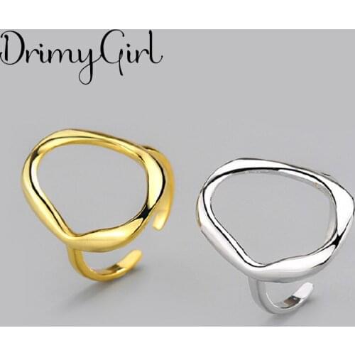 New Charming Circle Finger Ring for Women Vintage Boho Knuckle Party Rings Gothic Punk Jewelry Gifts for Girls 2021