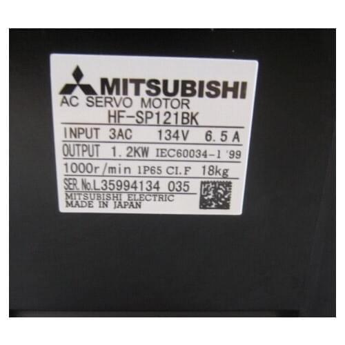 Original Japan servo motor ac 1.2kw HF-SP121BK