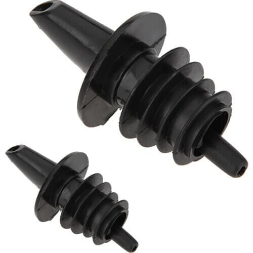 Plastic Free Flow Liquor Spirit Bottle Pourer Bar Wine Cocktail Drinks