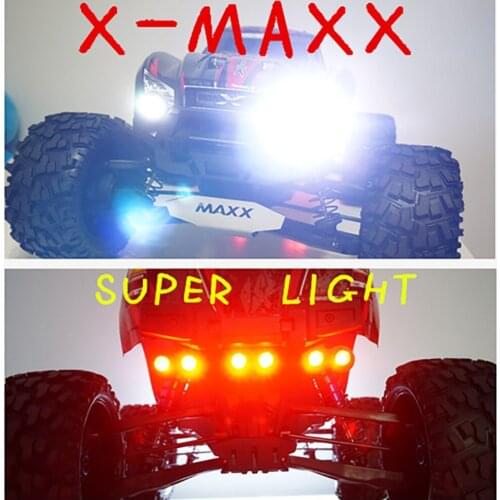 RC Car Parts X-MAXX Big X Modification Upgrade Accessories Cars Lights Dome Lamp Tail Taillight Cold Light Holder Stand Support