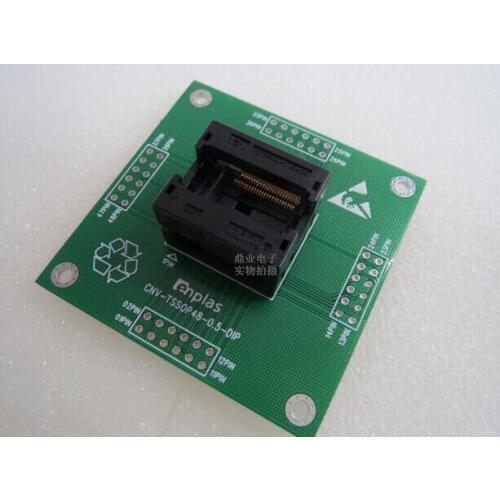 Opentop OTS-48-0.5-02 ENPLAS SSOP48 spacing 0.5mm IC Burning seat Adapter testing seat Test Socket test bench in stock