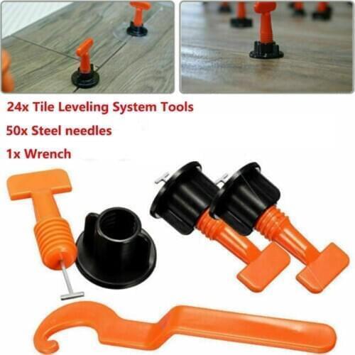 Level Positioner Wedges Tile Spacers Reusable Anti-Lippage Tile Leveling System Locator Tool Ceramic Floor Wall Level Equalizer