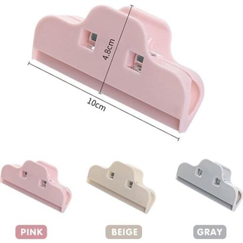 1pc Sealing Clip Household Portable Food Sealing Clamp Plastic Bag Clip Food Packaging Bag Powerful Sealed Clip