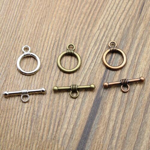 20set/lot OT Toggle Clasps Connectors for Jewelry Making fit Bracelet Necklace Clasp Jewelry Findings Z432