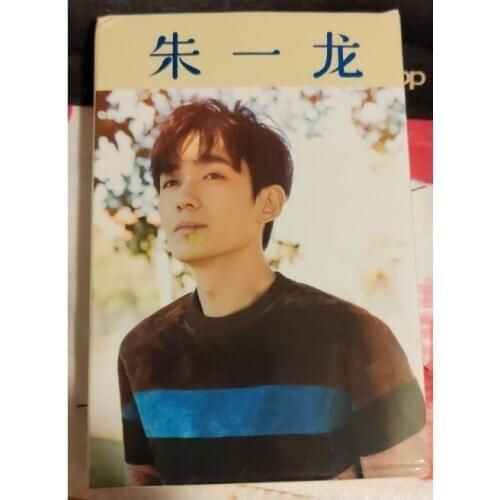2 boxes 60 PCS Zhu Yi Long photo LOMO Card China TV Drama Program Male Actor Festival Gift