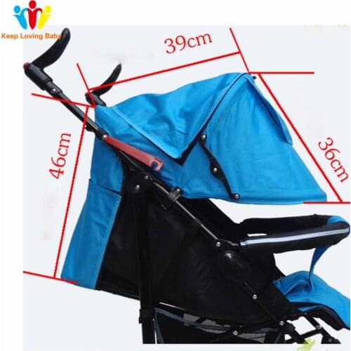 Baby Stroller Accessories Kids Sunshade Cover Warm Windproof Hood Protection Canopy Sun Visor Stroller Accessories Dropshipping