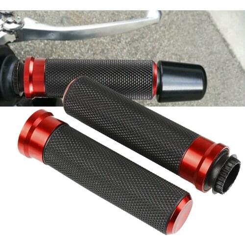 Motorcycle Accessories Handle Bar Aluminum Hand Grip Aluminum Plastic FOR KAWASAKI Z250 Z750 Z800 Z1000 Ninja300 EX300 Z300 Z250