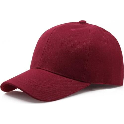 New Unisex Cotton Hat Baseball Cap Solid Pure Color Adjustable Women Summer Sunscreen Hat Men Subbonnet Fedoras Outdoor Caps Wh