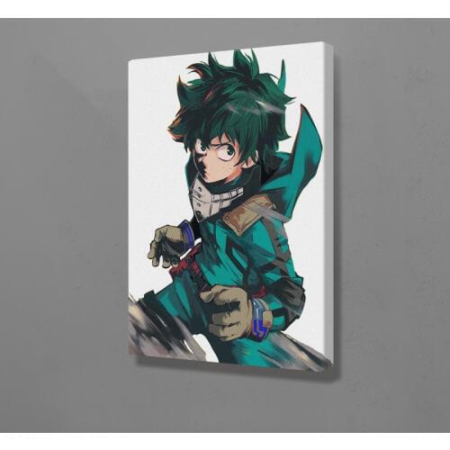 Deku Izuku Midoriya Boku no Hero Academia Wall Art Canvas Decoration poster prints for living room Home bedroom decor Painting