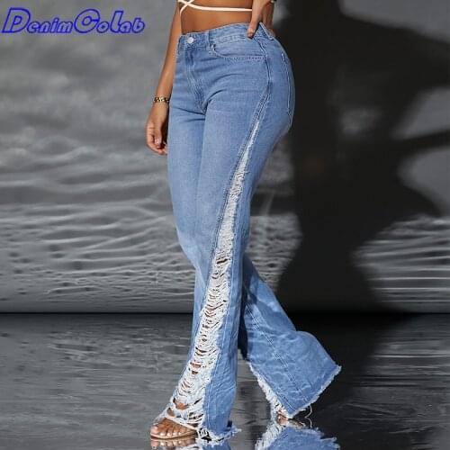 DenimCoLab Women's Flared Jeans