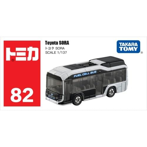 TOMY 1:64 Toyota SORA Bus NO.82 Simulation Model Car