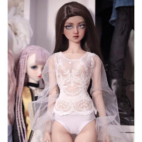 BJD Doll Clothes White/Black Sexy Lace Underwear Set 1/3 1/4 1/6 DDM/DDL/MSD Custom Doll Accessories