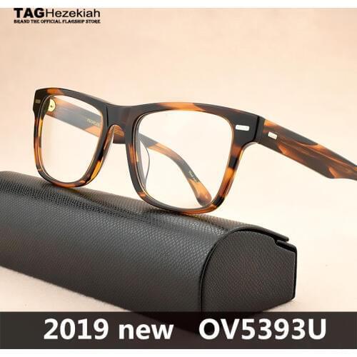 2019 Brand Retro Optical Glasses Frame Men Women Myopia Computer Reading Eyeglasses Optical Prescription Brand Eyewear OV5393U