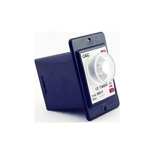 Power on delay timer time relay 0-10 second panel with PF083A Socket Base