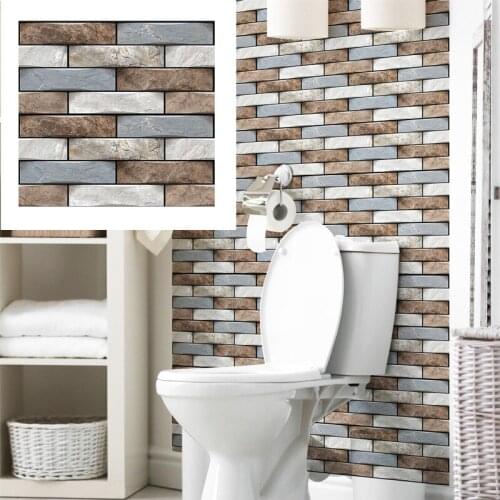 3D Self-Adhesive WallPapers for Bedroom DIY Stereo Foam Waterproof Wall Stickers Kids Room Home Decor