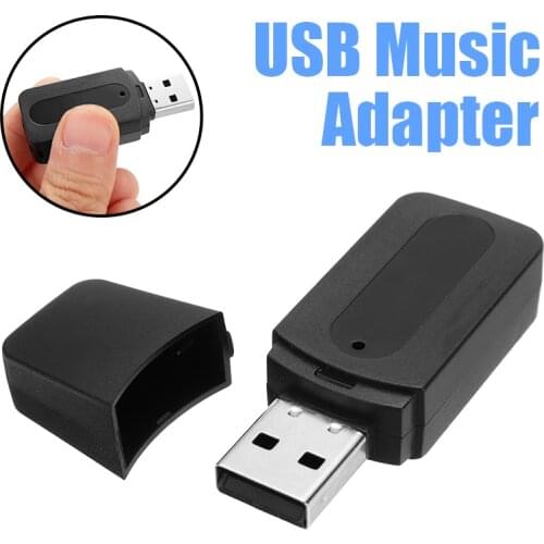 Mini Audio AUX Car Receiver Adapter 3.5mm USB Wireless bluetooth Aux Audio Stereo Car Music Receptor For iPad Speaker