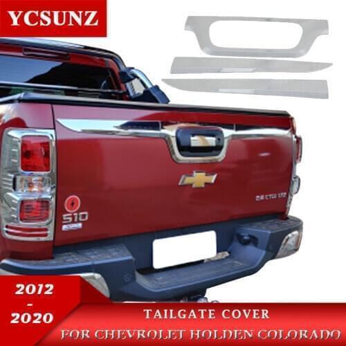Tailgate handle cap protector For Chevrolet Holden Colorado S10 2012 2013 2014 2015 2016 2017 2018 2019 2020 ABS car accessories
