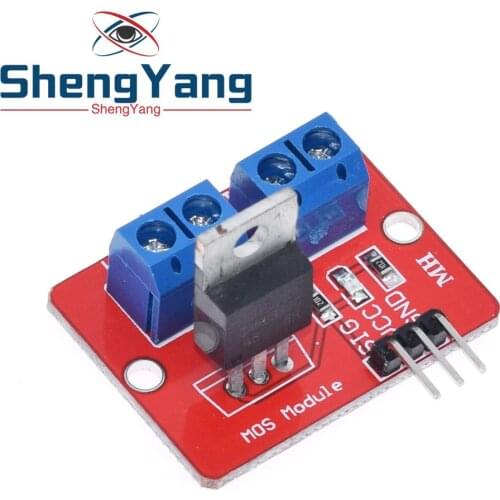 1pcs ShengYang 0-24V Top Mosfet Button IRF520 MOS Driver Module For Arduino MCU ARM Raspberry pi