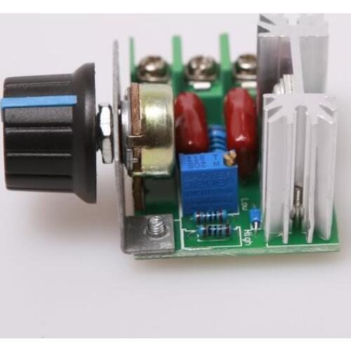 2pc Retail 50~220 V 2000W PWM AC Stepper Motor Speed Controller Knob tb6560 tb6600 CNC Kit