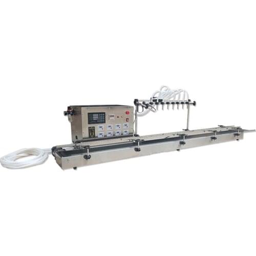 8-head Automatic Desktop Liquid Filling Water Beverage Oral Liquid Milk Filling Machine Small Mineral Water Filling Machine 1PC