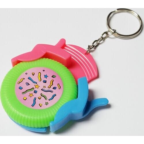 8 pc Key Ring w/ Flying Disk Shooter 509 Boys Kids outdoor Game Favour Pinata School Bag Party Favor Gift Novelty Birthday Prize