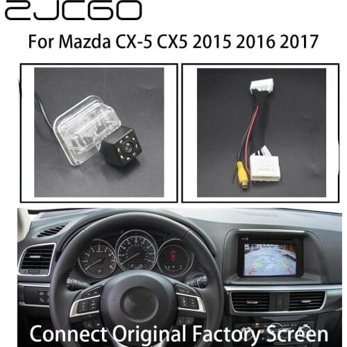 ZJCGO Car Rear View Reverse Back Up Parking Camera for Mazda CX-5 CX5 2015 2016 2017
