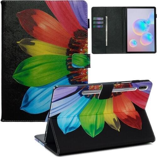 Tab S6 2019 Case 10.5 Tablet Funda Case for Samsung Galaxy Tab S6 10.5 PU Leather Case Cover T860 T865 SM-T860 SM-T865 Tablet
