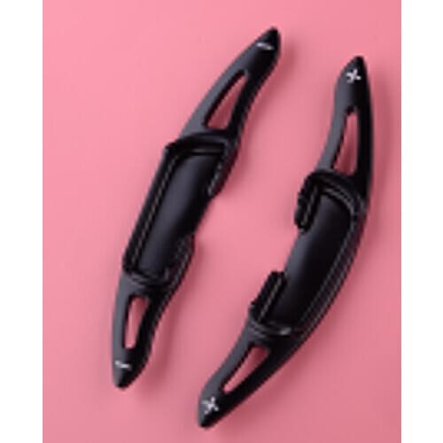 CITALL 1Pair Black Gear Steering Wheel Shifter Shift Paddle Fit for Mazda 3 6 CX3 CX4 CX5 MX-5 2016