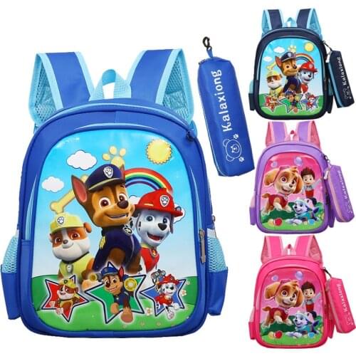 Paw Patrol Children Kid School Bag Backpack Boy Girl School Backpack Large Capacity Student Bag Anime Backpacks Birthday Gift